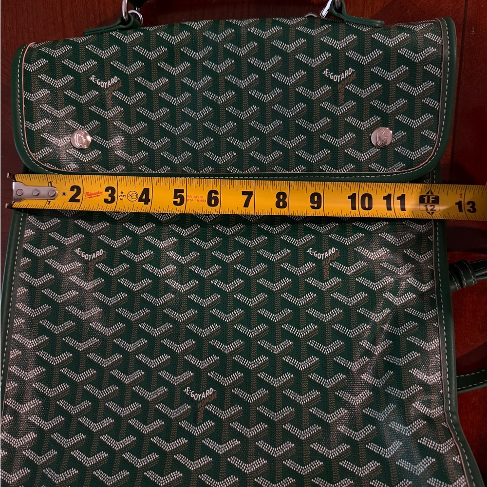 Green Patterned Backpack - Picture 7 of 8